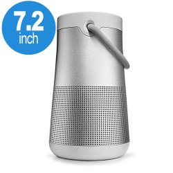 Touch Control Surround Sound Bluetooth Speaker with Charging Power S6 (Silver)